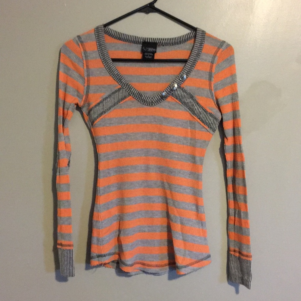 Daytrip | L/S Striped Thermal Layer | Multi